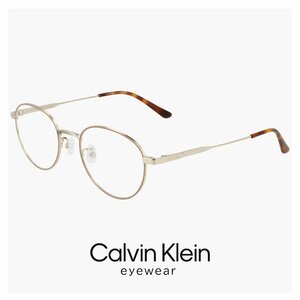 新品 メンズ カルバンクライン メガネ ck24108lb-711 48mm calvin klein 眼鏡 ラウンド ボストン 型 フルリム titanium チタン フレーム