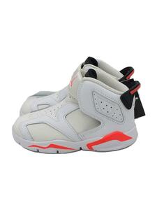 NIKE◆キッズ靴/14cm/スニーカー/WHT/CT4417-101/JORDAN 6 RETRO LITTLE FLEX