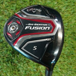 キャロウェイ　ビッグバーサ　フュージョン　Callaway　BIG BERTHA 　FUSION　5W　18°　R　右　FW0028