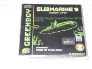 GB★SUBMAERINE 9 GREENBOY GAMES 海外版 EU版★新品未開封