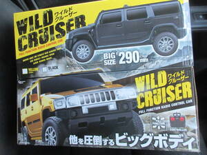 ☆WILD CRUISER ワイルドクルーザー ラジコン 選択可 ブラック イエロー 黒 黄色 BIGサイズ 290mm ビッグボディ レア 希少★新品未開封