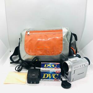 【C5449】SHARP シャープ VL-Z7　MINIDV　DVC3PACK・カメラ拭き・カメラバックつき ビデオカメラ