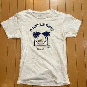 Moni Honolulu モニホノルル 日焼けスヌーピーハンモックTシャツ ハワイ限定 ユニセックス 男女兼用 SNOOPY