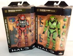 HALO - SPARTAN COLLECTION SERIES 4 - MASTER CHIEF & SPARTAN ENIGMA NIB 海外 即決