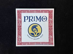 Primo beer ステッカー F56 プリモビール ハワイ usdm jdm hdm ハワイ雑貨 アメリカ雑貨 ムーンアイズ アメリカン雑貨 コロナ ハイネケン