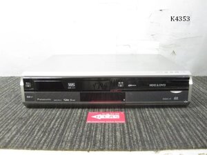 K4353M 再生OK Panasonic パナソニック DMR-XP21V HDD/DVD/VHSレコーダー 07年製