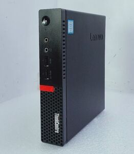 Wi-Fi対応 快適メモリ 超小型デスクトップPC Lenovo ThinkCentre M710q Tiny (Core i5-6500T 2.5GHz/8GB/500GB/Windows10 Pro)[660006]