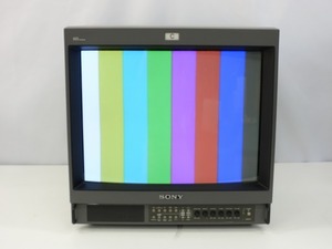 SONY 20型トリニトロンビデオモニター PVM-20M4J 動作品 訳あり *390976