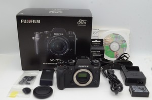 【適格請求書発行】良品 FUJIFILM フジフィルム X-T1 ボディ ミラーレス一眼カメラ ブラック 元箱付【アルプスカメラ】241216m