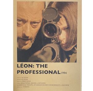 K408A3 レオン LEON 映画 ポスター ジャン・レノ 洋画 クラフト