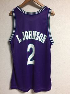 NBA LARRY JOHNSON ラリー ジョンソン champion チャンピオン レプリカ ユニフォーム # 2 バスケットボール