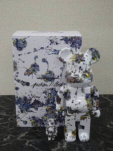 【BE＠RBRICK】Jackson Pollock Studio(SPLASH) 100% ＆ 400% 開封 / ベアブリック