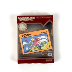 ゲームボーイアドバンス ファミコンミニ ツインビー 箱説付き コナミ Nintendo GameBoy Advance Famicom Mini TwinBee CIB Tested Konami