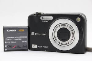 【返品保証】 カシオ Casio Exilim EX-Z1200 ブラック 3x バッテリー付き コンパクトデジタルカメラ v4326