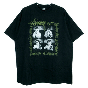 STUSSY ステューシー OSAKA MINAMI DECADE ONE TEE 大阪南チャプト 10周年 Tシャツ ブラック ショートスリーブ 半袖 カットソー