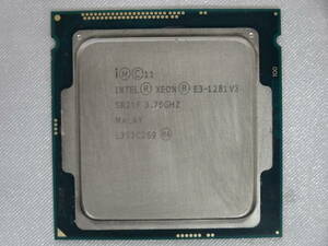 ★Intel / CPU XEON E3-1281 V3 3.70GHz 起動確認済★（サーバー・ワークステーション用）