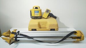 (1円スタート！) TOPCON トプコン ローテーティングレーザー RL-H3CL レーザー測量機 / 受光器 LS-70B 動作良好 B8389