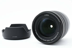 ◆美品・動作OK◆PANASONIC パナソニック LUMIX G VARIO 12-60mm F3.5-5.6 ASPH./POWER O.I.S. フード付◆#CE100380