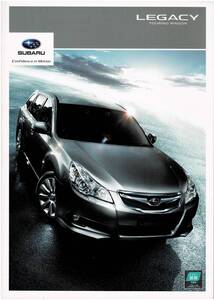 SUBARU　 レガシィ　ツーリングワゴン　カタログ　2011年8月