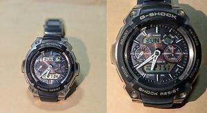 値引きしました！【希少★美品★腕周17.5cm】★カシオ G-SHOCK 電波ソーラー時計時計 MT-G MTG-1500-1AJF 定価58,320円　メンズ