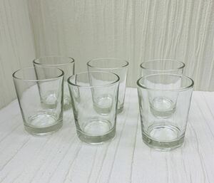 ショットグラス　ガラス　6個セット　シンプル　