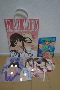 T2 ART WORKS コミックマーケット74 同人誌+グッズセット Tony C104 コミックマーケット 104