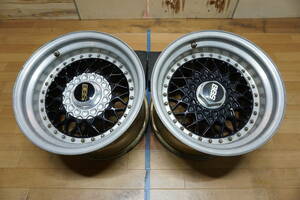 E565【希少/2本】BBS RS ☆ PCD130 11J+28 ポルシェ 911 RS080/081