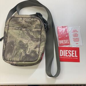 【1円スタート】DIESEL ショルダーバッグ 斜め掛け