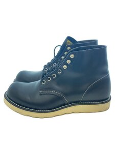 RED WING◆ブーツ/US7.5/BLK/8165/犬タグ//