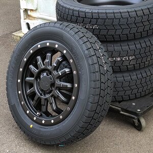 国産 冬タイヤ 155/65R14 新品 タイヤ ホイール セット 4本 グッドイヤー アイスナビ 8 S500P S510P DA17V DA64V ハイゼット エブリイ