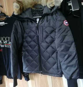 国内正規品 タグ付 カナダグース ダウンジャケット XS プリチャードコート マクミラン ジャスパー ウール Canada Goose ニット