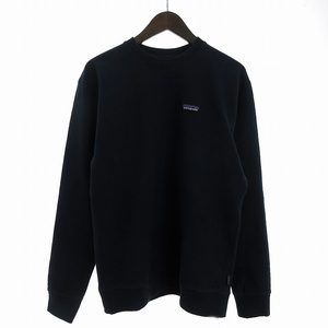 パタゴニア Patagonia 20SS P-6 Label Uprisal Crew Sweatshirt スウェット 裏起毛 ワンポイント ロゴ 39543SP20 ネイビー XS メンズ