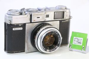 【同梱歓迎】実用■MAMIYA MAMIYA-SEKOR F.C. 4.8cm F1.9■シャッター全速・露出計完動■AH950