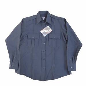 【2933】実物　新品　LAPD 　ロサンゼルス市警察　長袖シャツ　ＵＳサイズ42LS