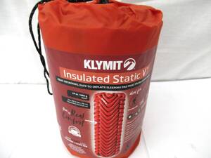 klymit insulated static v クライミット 断熱性 インシュレーテッド スタティック V インフレータブル スリーピングパッド エアマット