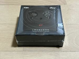 TRN X7 未使用 未開封品 片側7BA 色はブラック