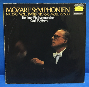 LP クラシック Mozart Symphonien Nr.25 Nr.40 西独盤