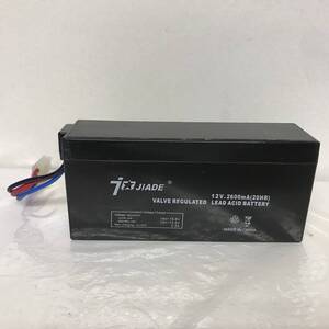 JIADE バッテリー ラジコン用 12V 2600mA 20HR 鉛蓄電池 ※充電器なし