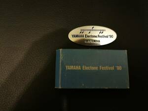 YAMAHA Electone Festival 90 ヤマハ エレクトーン フェスティバル 90 バッジ　