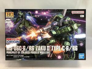 【1円～】【未開封】1/144 HG MS-06C-6/R6 ザクII C-6/R6型 機動戦士ガンダム THE ORIGIN