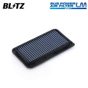 BLITZ ブリッツ サスパワー エアフィルター LM SD-62B タント L350S H15.11～H19.12 EF-VE FF カスタム含む 17801-B2010