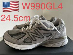 貴重サイズ！NEW BALANCE W990GL4 ニューバランス USA製 アメリカ製　MADE IN USA