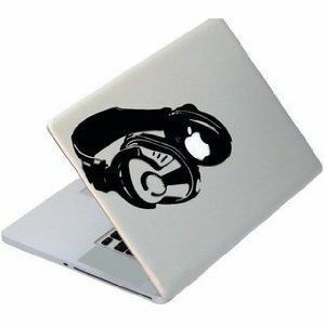 MacBook ステッカー シール Headset (15インチ)