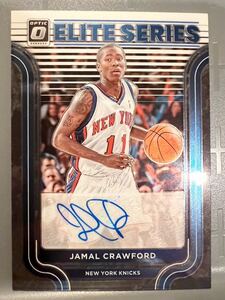 激レア99枚限定 Auto Panini Optic Jamal Crawford ジャマール・クロフォード NBA 公式 直筆 サイン カード バスケ Knicks 3回 6th Man 賞