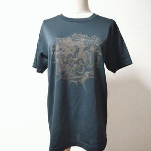 YH0031 【美品 】デラウェア トップス 半袖 ビックプリントTシャツ レディース M