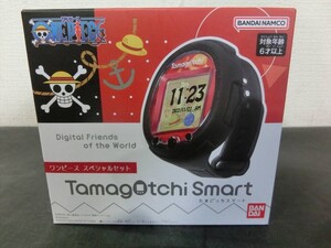 T【W6-39】【60サイズ】▲未開封/Tamagotchi Smart ワンピーススペシャルセット/たまごっち/育成ゲーム/バンダイ