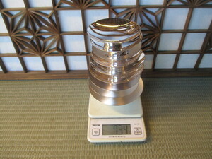 《和》純銀製盃9客　総重量734ｇ　純銀刻印　銀杯　銀盃　シルバー　銀製品　つぶし　酒器　本物保証