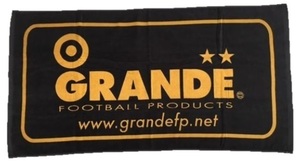 グランデ(GRANDE) BIGタオル F(60×115cm) ブラック/ゴールド GFPH15997-0969