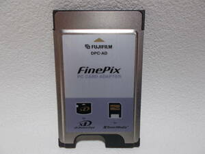 FUJIFILM　PCカードアダプター　ＸＤ/ＳＭカードに対応　DPC-AD a-11