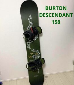 BURTON DESCENDANT 158 & CUSTOM バインディング　バートン　ディセンダント